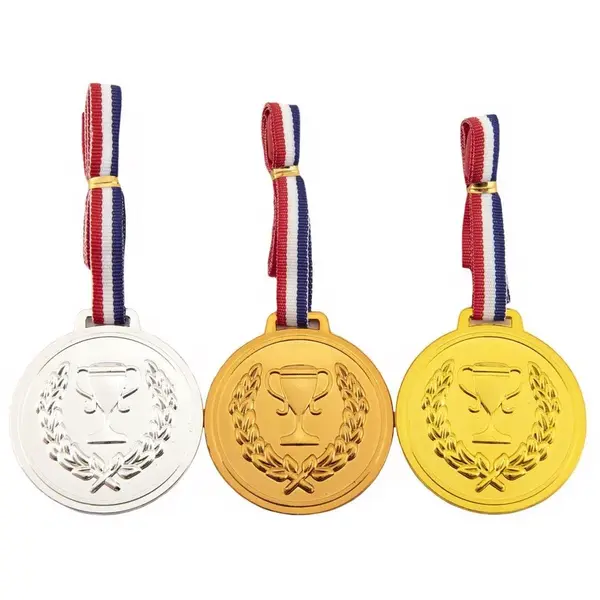Medaile so stuhou 3 ks