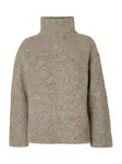 SELECTED Sveter 'SLFGabriella'  tmavošedá