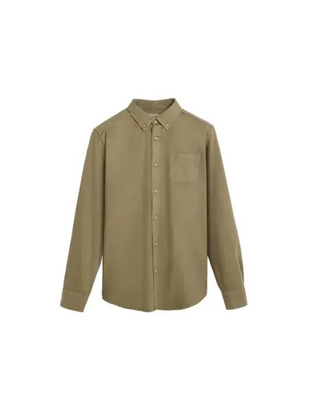 Scalpers Košeľa  olivová