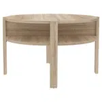 Hom`in KONFERENČNÍ STOLEK, Sonoma dub, kompozitní dřevo, 74,4/74,4/45,5 cm