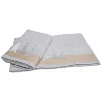 X-Mas RUČNÍK PRO HOSTY, 30/50 cm, barvy zlata