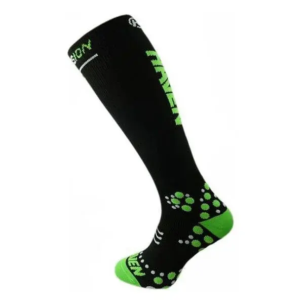 HAVEN EVOTEC SILVER Kompresné ponožky, čierna, veľkosť