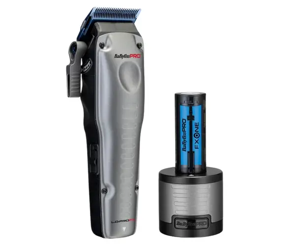 Profesionální strojek na vlasy BaByliss Pro FXONE Lo-ProFX Clipper Grey - šedý (FX829E) + dárek zdarma