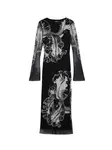 Desigual Šaty  čierna / biela