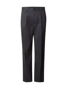 Calvin Klein Plisované nohavice  čierna