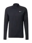 NIKE Funkčné tričko 'Stride'  čierna / biela
