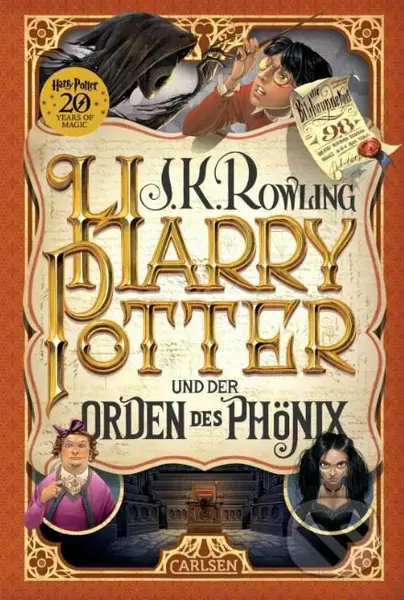 Harry Potter und der Orden des Phönix - J.K. Rowling - kniha z kategorie Sci-fi, fantasy a komiksy