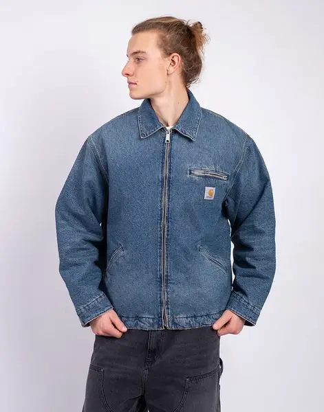 Carhartt WIP OG Detroit Jacket Blue grind wash XL