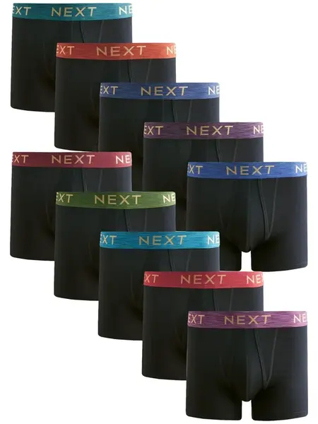 Next Boxerky  modrá / zelená / fialová / červená / čierna