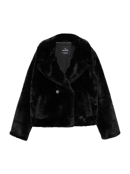 Pull&Bear Zimná bunda  čierna