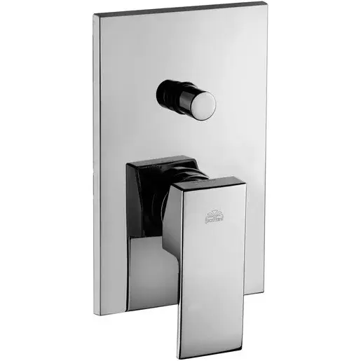 Paffoni Level sprchová a vaňová batéria vrátane podomietkového telesa chróm LES015