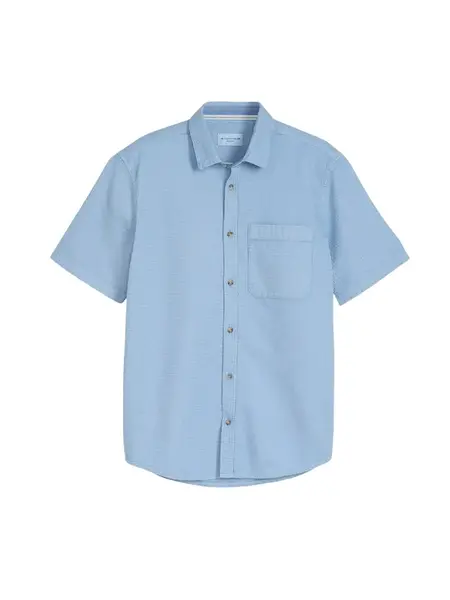 TOM TAILOR Košeľa  modrosivá