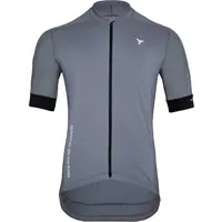 SILVINI CARNIO Pánsky celorozopínací cyklistický dres, sivá, veľkosť XXXL