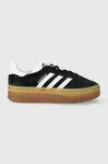 Tenisky adidas Originals Gazelle Bold černá barva, IE0876