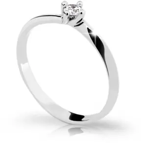 Cutie Diamonds Zásnubní prsten z bílého zlata s briliantem DZ6811-1907-00-X-2 49 mm