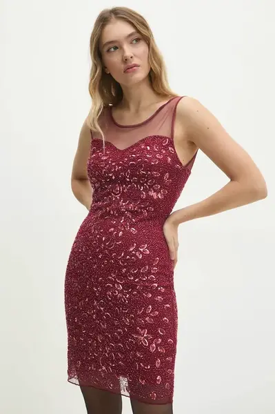 Šaty Answear.LAB červená barva, mini