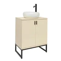 Ceramia Easy kúpeľňová skrinka s umývadlom 60x73x36 cm jasmín mat EASYUMDB11