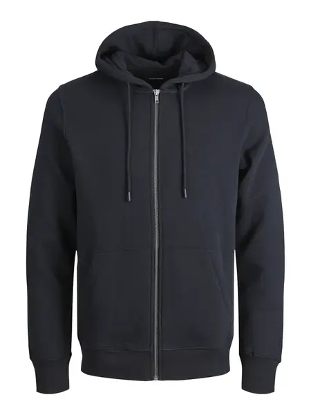 Jack & Jones Plus Tepláková bunda 'Bradley'  čierna