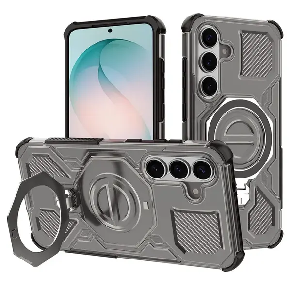 Techsuit Carbon Shield Pro, Samsung Galaxy S26 Plus, kouřově černý