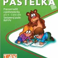 Hravá pastelka 1 - Pracovní sešit z grafomotoriky pro 4 - 5 leté děti