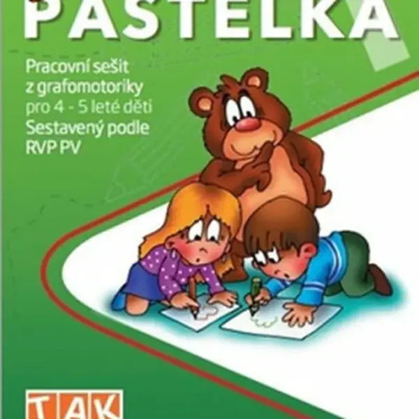 Hravá pastelka 1 - Pracovní sešit z grafomotoriky pro 4 - 5 leté děti