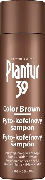 PLANTUR 39 Color Brown Fyto-kofeinový šampon 250 ml