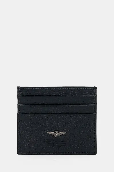 Kožené pouzdro na karty Aeronautica Militare