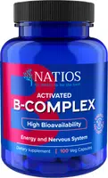 Natios Activated B-Complex - Aktivní formy vitamínů B 100 veganských kapslí