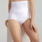 Bílé dámské stahovací kalhotky Playtex Perfect Waistliner