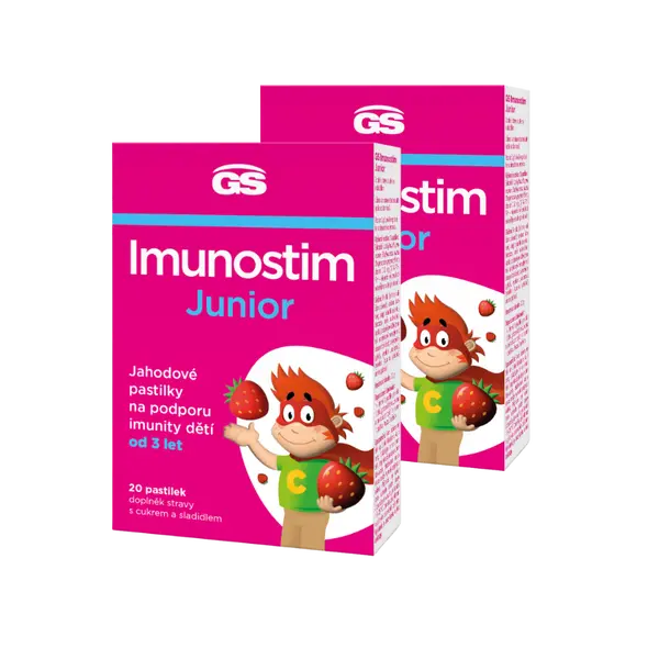 GS Imunostim Junior, 2 × 20 pastilek