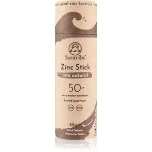 Suntribe Sports Zinc Stick minerální ochranná tyčinka na citlivá místa SPF 50 Mud Tint 30 g