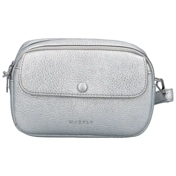 Dámská crossbody kabelka stříbrná - MaxFly Thyrax