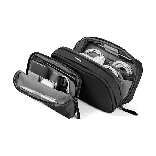 Cestovní organizér 2v1 Orbitkey Tech Pouch 23 x 14 x 8 cm černá barva
