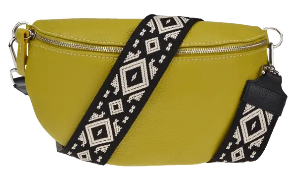 NovaKabelka.cz Reni Grande Pistacchio s přídavným popruhem I