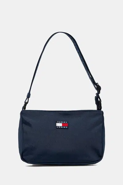 Kabelka Tommy Jeans tmavomodrá barva, AW0AW17544