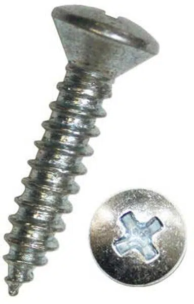 Dresselhaus Šrouby do plechu se zápustnou čočkovou hlavou 3,9x45 mm, křížové DIN 7983 C, sada 100 ks Velikost: 3.5x19 mm
