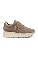 Tenisky Geox D NEW KENCY dámské, hnědá barva, D55MZA 022NF C6537