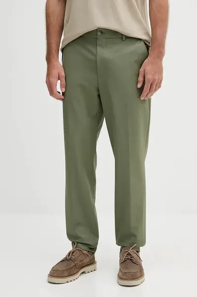 Kalhoty s příměsí vlny BOSS P-Perin-CW-WG-253