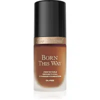 Too Faced Born This Way Flawless Coverage Natural Finish Foundation krycí make-up pro přirozený vzhled odstín Spiced Rum 30 ml