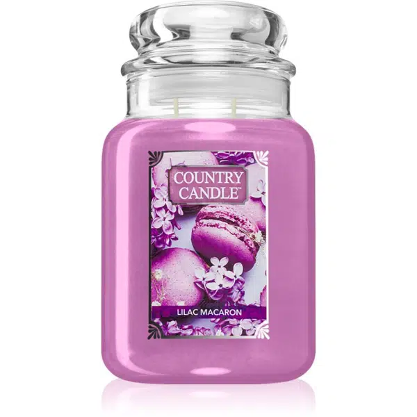 Country Candle Lilac Macaron vonná svíčka 737 g