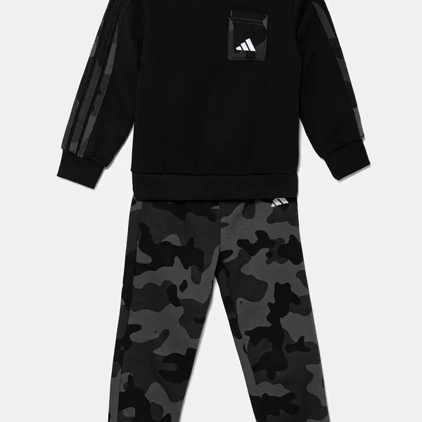 Dětská tepláková souprava adidas černá barva, JW2456