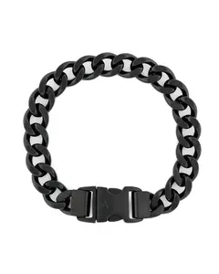 Armani Exchange Moderní pánský ocelový náramek AXG0156001