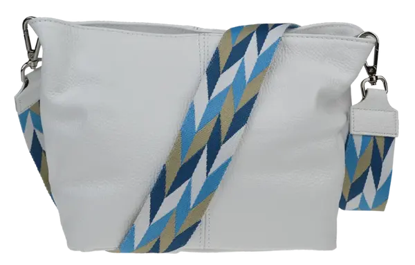 NovaKabelka.cz Batilda Bianca s přídavným popruhem VI