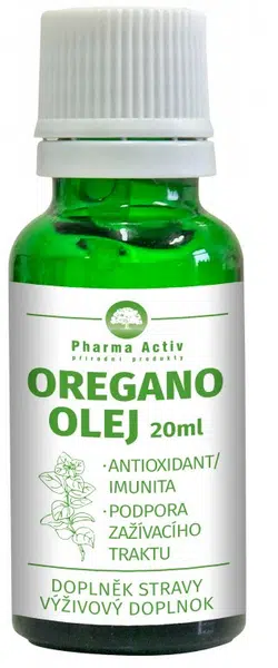 PHARMA ACTIV Oregano olej s kapátkem 20 ml
