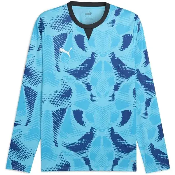 Puma TEAMTARGET GL LS JERSEY Pánský brankářský dres, modrá, velikost
