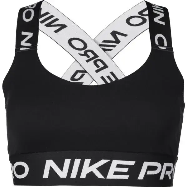 Nike PRO Dámská sportovní podprsenka, černá, velikost