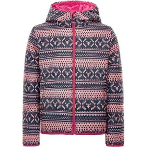 ALPINE PRO ELSHO Dívčí bunda, růžová, velikost 128-134