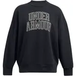 Under Armour ICON TERRY CREW Dámská mikina, černá, velikost M