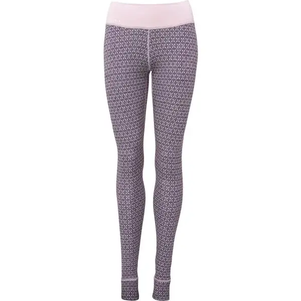 Devold KVITEGGA Dámské spodní kalhoty, fialová, velikost