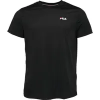 Fila T-SHIRT LOGO SMALL Pánské triko, černá, velikost